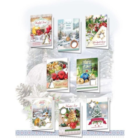 Kartka składana BN z opłatniem B6 Top Graphic (brokat) Kartka składana BN z opłatniem B6 Top Graphic (brokat)