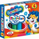 Plastelina St.Majewski 6 kol. BAMBINO mix Plastelina St.Majewski 6 kol. BAMBINO mix