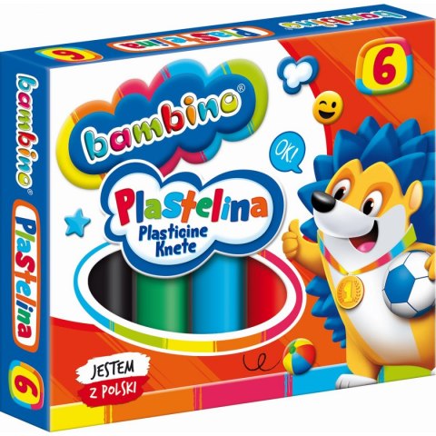 Plastelina St.Majewski 6 kol. BAMBINO mix Plastelina St.Majewski 6 kol. BAMBINO mix