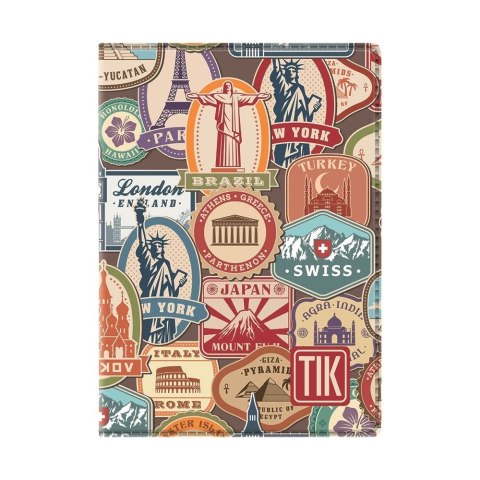 Kalendarz książkowy (terminarz) TIK IMPRESS kieszonkowy 82mm x 120mm Telegraph (K1)