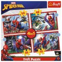 Puzzle Trefl Spider Man 4w1 el. (34384) Puzzle Trefl Spider Man 4w1 el. (34384)