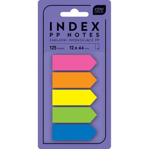 Zakładki indeksujące Interdruk 125k [mm:] 120x440 (5902277295620)