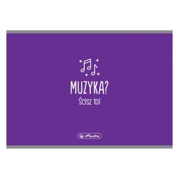 Zeszyt Herlitz do nut 9583493 A5 16k. 70g pięciolinia (400198008)