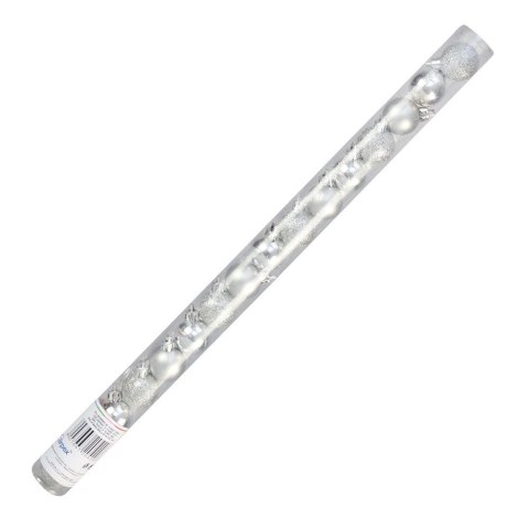 Bombki w tubie 16szt. srebrne 3cm plastik Arpex (BN6400SRE-4206) Bombki w tubie 16szt. srebrne 3cm plastik Arpex (BN6400SRE-4206)