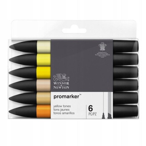 Marker specjalistyczny Winsor Zestaw 6szt yellow tones mix (0290157) Marker specjalistyczny Winsor Zestaw 6szt yellow tones mix (0290157)