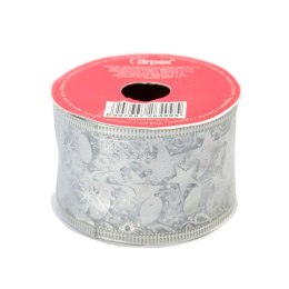 Wstążka 50x2,74 [mm x m] srebrny Arpex (BN5182SRE)