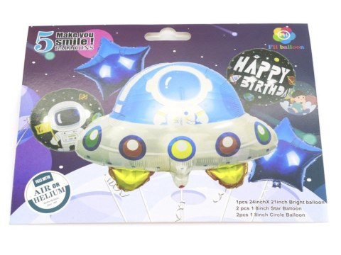 Balon foliowy zestaw party ufo One Dollar (358362) Balon foliowy zestaw party ufo One Dollar (358362)