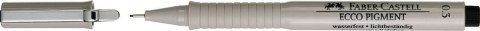 Cienkopis kreślarski Faber Castell Ecco Pigment czarny 0,3mm 1kol. (FC166399) Cienkopis kreślarski Faber Castell Ecco Pigment czarny 0,3mm 1kol. (FC166399)