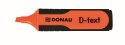 Zakreślacz Donau D-Text pomarańczowy 1,0-5,0mm (7358001PL-12) Zakreślacz Donau D-Text pomarańczowy 1,0-5,0mm (7358001PL-12)