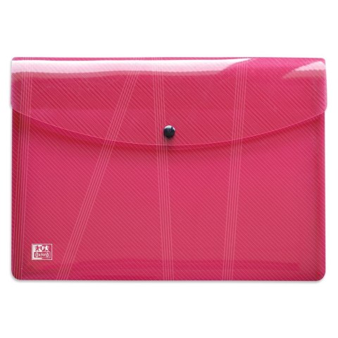 Teczka plastikowa na guzik Hawai A4 mix 300 mic. [mm:] 240x335 Oxford (400031405)