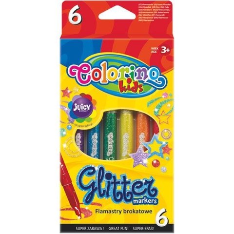 Flamaster Patio Colorino brokatowe 6 kol. (65641PTR) Flamaster Patio Colorino brokatowe 6 kol. (65641PTR)