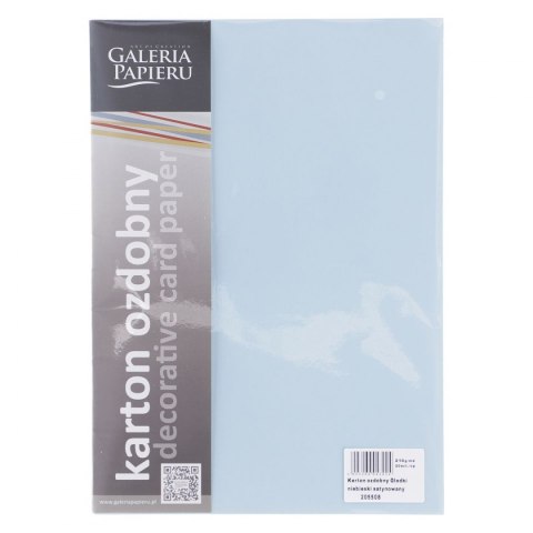 Papier ozdobny (wizytówkowy) Galeria Papieru gładki A4 niebieski 210g (205508) Papier ozdobny (wizytówkowy) Galeria Papieru gładki A4 niebieski 210g (205508)