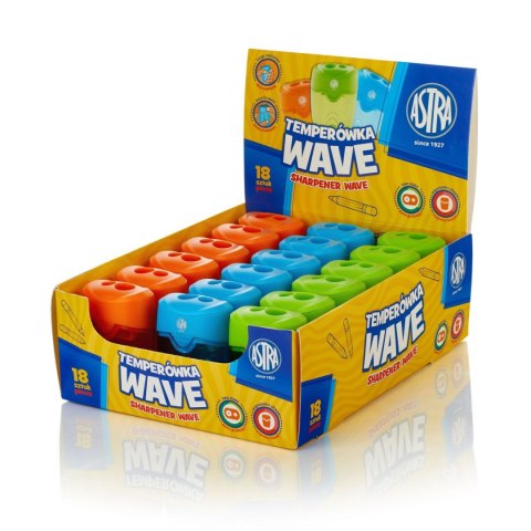 Temperówka Astra wave mix plastik Temperówka Astra wave mix plastik