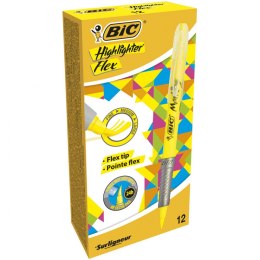 Zakreślacz Bic zakreślacz 942040 żółty 4,0mm