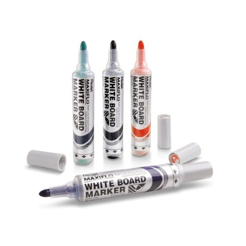 Marker suchościeralny Pentel zielony 2,0-2,5mm okrągła końcówka Marker suchościeralny Pentel zielony 2,0-2,5mm okrągła końcówka