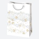 Torebka ozdobna z brokatem Pol-Mak mix wzorów 230x320x110 (T5B) Torebka ozdobna z brokatem Pol-Mak mix wzorów 230x320x110 (T5B)