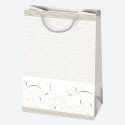 Torebka ozdobna z brokatem Pol-Mak mix wzorów 230x320x110 (T5B) Torebka ozdobna z brokatem Pol-Mak mix wzorów 230x320x110 (T5B)