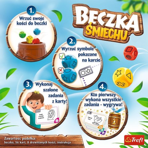 Gra karciana Trefl Beczka śmiechu Beczka śmiechu (01992) Gra karciana Trefl Beczka śmiechu Beczka śmiechu (01992)