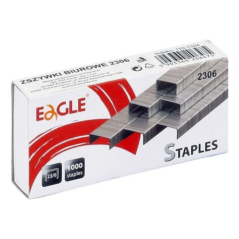Zszywki 23/6 Eagle 23/6 1000 szt Zszywki 23/6 Eagle 23/6 1000 szt