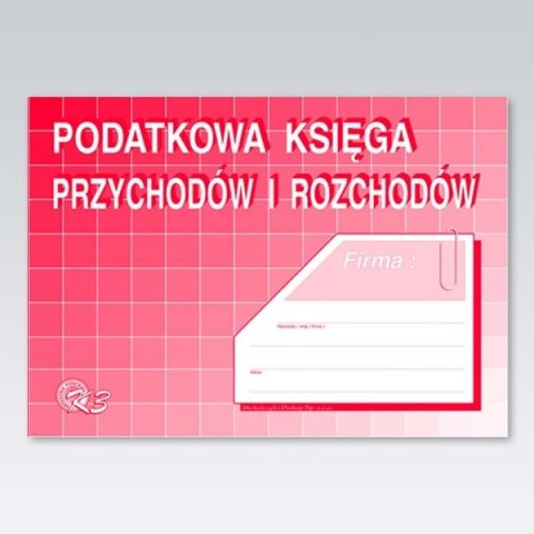 Druk offsetowy Michalczyk i Prokop Podatkowa księga przychodów i rozchodów A5 32k. (K-3u) Druk offsetowy Michalczyk i Prokop Podatkowa księga przychodów i rozchodów A5 32k. (K-3u)