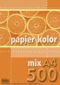 Papier kolorowy Kreska A4 mix 80g Papier kolorowy Kreska A4 mix 80g