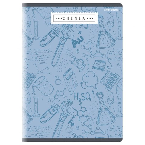 Zeszyt chemia A5 60k. 70g krata [mm:] 150x210 TOP-2000 (400160610)