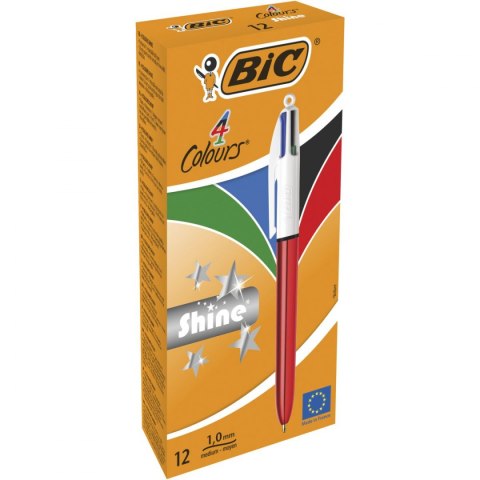 Długopis olejowy Bic SHINE mix 1,0mm (964773) Długopis olejowy Bic SHINE mix 1,0mm (964773)
