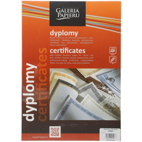 Dyplom Galeria Papieru zima A4 170g (213717) Dyplom Galeria Papieru zima A4 170g (213717)