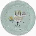 Talerz jednorazowy Pol-mak papier śr. 22mm 8 szt Talerz jednorazowy Pol-mak papier śr. 22mm 8 szt