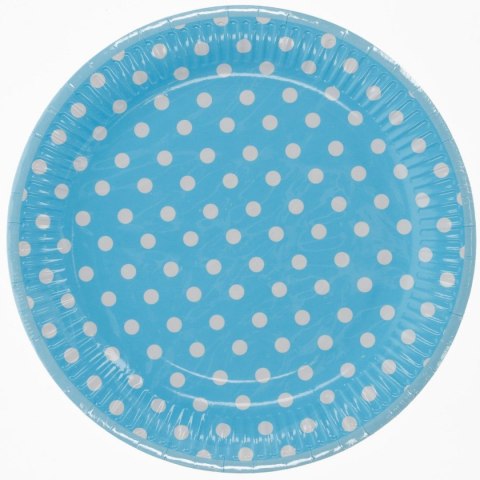 Talerz jednorazowy Pol-mak papier śr. 22mm 8 szt Talerz jednorazowy Pol-mak papier śr. 22mm 8 szt