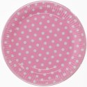 Talerz jednorazowy Pol-mak papier śr. 22mm 8 szt Talerz jednorazowy Pol-mak papier śr. 22mm 8 szt