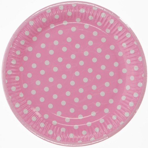 Talerz jednorazowy Pol-mak papier śr. 22mm 8 szt Talerz jednorazowy Pol-mak papier śr. 22mm 8 szt