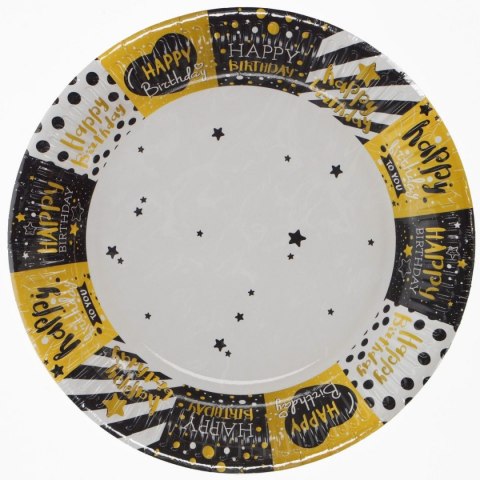 Talerz jednorazowy Pol-mak papier śr. 22mm 8 szt Talerz jednorazowy Pol-mak papier śr. 22mm 8 szt