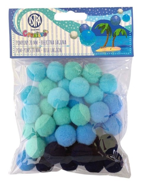 Pompony Creatinio błękitna laguna mix (335121020) Pompony Creatinio błękitna laguna mix (335121020)