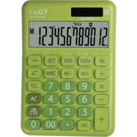 Kalkulator na biurko Taxo Graphic (TG-7172-12T) Kalkulator na biurko Taxo Graphic (TG-7172-12T)