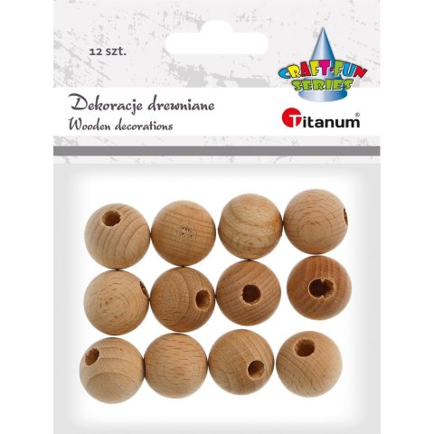 Ozdoba drewniana Titanum Craft-Fun Series koraliki (390601) Ozdoba drewniana Titanum Craft-Fun Series koraliki (390601)