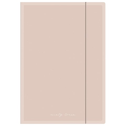 Teczka kartonowa na gumkę NUDE A4+ mix 400g Interdruk Teczka kartonowa na gumkę NUDE A4+ mix 400g Interdruk
