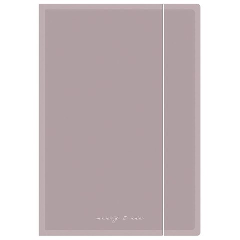 Teczka kartonowa na gumkę NUDE A4+ mix 400g Interdruk Teczka kartonowa na gumkę NUDE A4+ mix 400g Interdruk