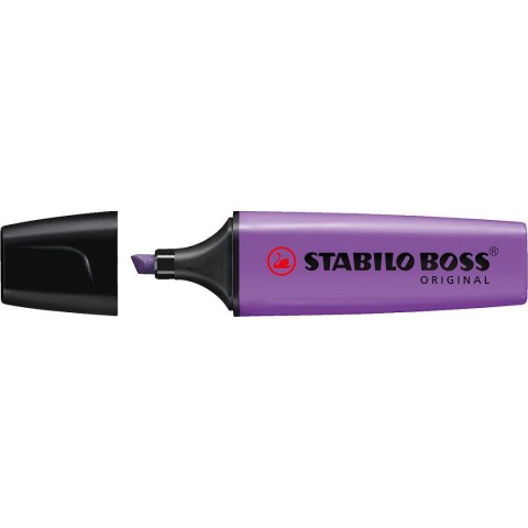 Zakreślacz Stabilo BOSS lawendowy 2,0-5,0mm (70/55) Zakreślacz Stabilo BOSS lawendowy 2,0-5,0mm (70/55)