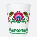 Kubek jednorazowy Pol-mak daisy papier 250ml (01) Kubek jednorazowy Pol-mak daisy papier 250ml (01)
