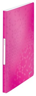 Teczka ofertowa Leitz Wow A4 kolor: różowy 40 kieszeni [mm:] 231x310 (46320023)
