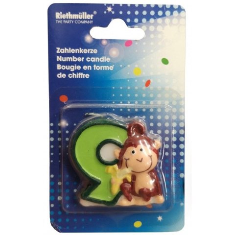 Świeczka urodzinowa Riethmuller cyfra SAFARI 9 (551799) Świeczka urodzinowa Riethmuller cyfra SAFARI 9 (551799)