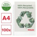 Koszulki na dokumenty Esselte Recycled groszkowa A4 kolor: bezbarwny typu U 70 mic. (627493) Koszulki na dokumenty Esselte Recycled groszkowa A4 kolor: bezbarwny typu U 70 mic. (627493)