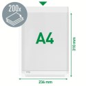 Koszulki na dokumenty Leitz poszerzana krystaliczne A4 kolor: przezroczysty typu U 170 mic. (47561003) Koszulki na dokumenty Leitz poszerzana krystaliczne A4 kolor: przezroczysty typu U 170 mic. (47561003)