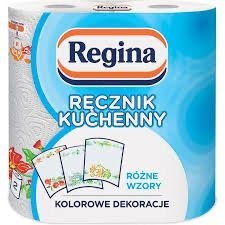 Ręcznik rolka Regina wielofunkcyjny celuloza kolor: biały