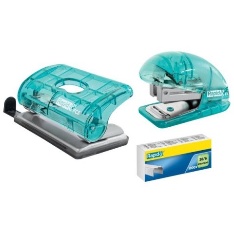Zszywacz Colour Breeze F4 niebieski 10k (5001327) Rapid Zszywacz Colour Breeze F4 niebieski 10k (5001327) Rapid