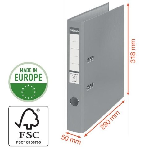 Segregator dźwigniowy Esselte Ekonomiczny A4 50mm fioletowy (81174) Segregator dźwigniowy Esselte Ekonomiczny A4 50mm fioletowy (81174)
