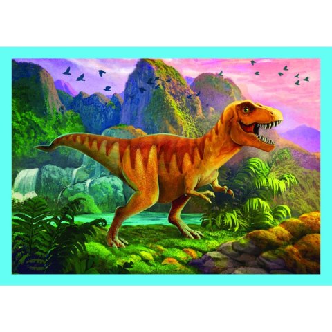 Puzzle Trefl Dinozaury 4w1 4w1 el. (34609) Puzzle Trefl Dinozaury 4w1 4w1 el. (34609)