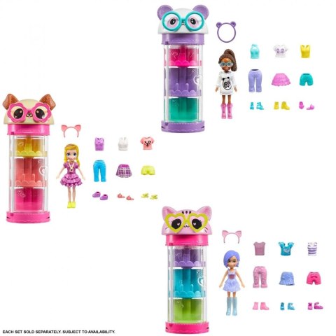 Figurka Polly Pocket karuzelka stylu Mattel (HKW04) Figurka Polly Pocket karuzelka stylu Mattel (HKW04)