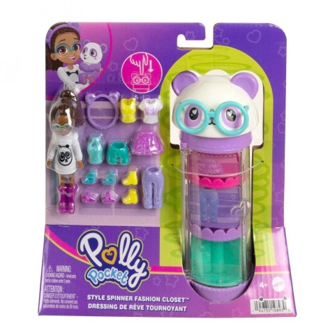 Figurka Polly Pocket karuzelka stylu Mattel (HKW04) Figurka Polly Pocket karuzelka stylu Mattel (HKW04)